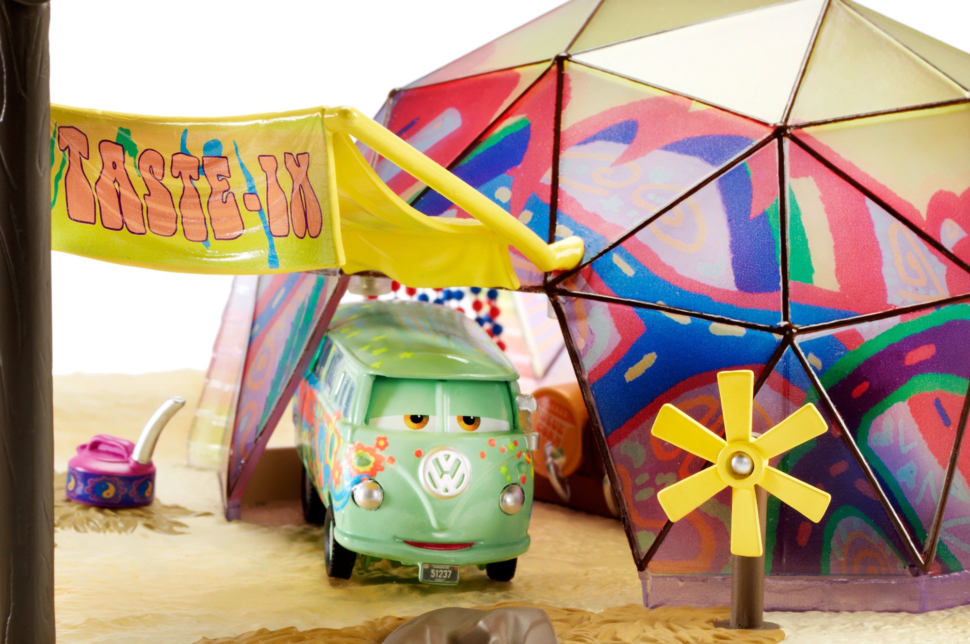 Disney Pixar Cars Precision Series Fillmore's Taste-in : Amazon.sg